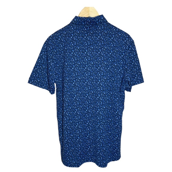 Polo Ralph Lauren NWT Men's Blue Floral Polo Shirt Size Small - Picture 3 of 8